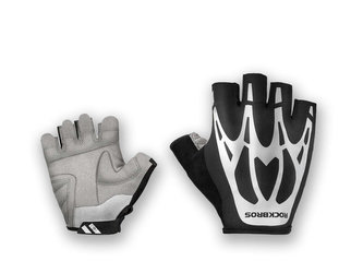 RockBros M Cyklistické rukavice bez prstů S227BK-M