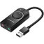 UGREEN 15cm externí zvuková karta USB (černá)