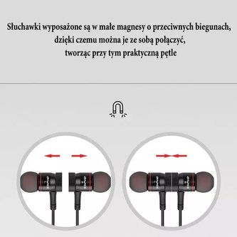 AWEI Bluetooth sportovní sluchátka G10BL-BK black/black Neckband