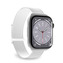 PURO Nylon Sport - řemínek pro Apple Watch 38/40/41 mm (bílý)