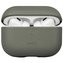 Ochranné pouzdro na sluchátka UNIQ Vencer pro AirPods Pro 2. generace z pravé kůže zelená/lišejník zelená