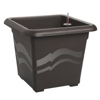 Quattro Aqua Pro samozavlažovací květináč hnědá délka 50 cm