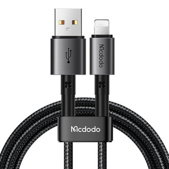 Cable USB-A to Lightning Mcdodo CA-3580, 1,2m (black) Cable USB-A to Lightning Mcdodo CA-3580, 1,2m (black)