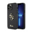 Guess Glitter Script Big 4G - pouzdro pro iPhone 13 Pro Max (černé)