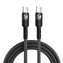 Wozinsky kabel USB Type C kabel - USB Type C Power Delivery 18W 2m černý (WUC-PD-CC2B)