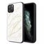 Guess GUHCN65MGGWH iPhone 11 Pro Max bílé/bílé pevné pouzdro Glitter Marble Glass