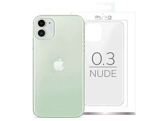 Ochranné pouzdro PURO 0.3 Nude pro Apple iPhone 12/12 Pro 6.1 Transparent