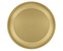 Talerz wielokrotnego użytku złoty 21cm