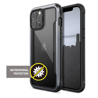 X-Doria Raptic Shield Pro - pouzdro pro iPhone 13 Pro Max (antibakteriální) (černé)