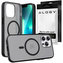 Alogy MagMat Matte Phone Case pro ochranný kryt MagSafe pro Apple iPhone 14 Pro Max Black