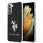 Pouzdro na telefon US Polo Shiny Big Logo pro Samsung Galaxy S21 Plus černo/černé