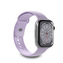 PURO ICON - Elastický řemínek pro Apple Watch 42/44/45/49 mm (S/M & M/L) (Tech Lavender)