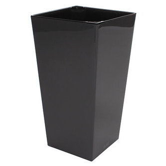 Elise Lesk dekorativní květináč antracitová průměr 15 cm