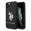 Pouzdro na telefon US Polo USHCN65SLHRBK pro Apple iPhone 11 Pro Max černo/černá silikonová kolekce