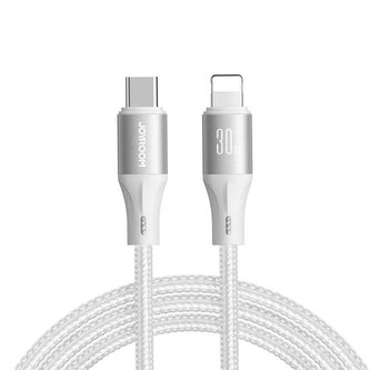 Cable Joyroom Light-Speed USB-C to Lightning  SA25-CL3 , 30W , 1.2m (white)