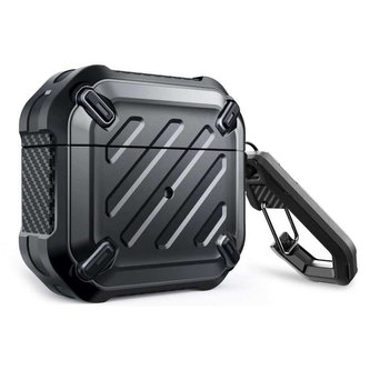 Pancéřové pouzdro Supcase Unicorn Beetle Pro pro Apple AirPods 3 Black