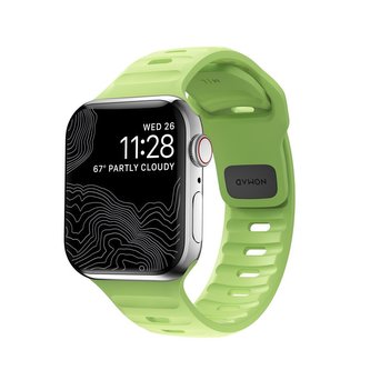 Nomad Sport Strap, Glow 2.0 - Apple Watch 9/8/7 (41mm)/6/SE/5/4 (40mm)/3/2/1 (38mm)