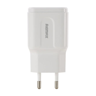 Nástěnná nabíječka Remax, RP-U22, 2x USB, 2,4A (bílá)