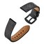 Kožené pouzdro pro Samsung Galaxy Watch 4/5/5 PRO (40/42/44/45/46 MM) černé