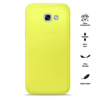 PURO 0.3 Nude - Pouzdro pro Samsung Galaxy A3 (2017) (Fluo Yellow)