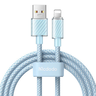 Cable USB-A to Lightning Mcdodo CA-3644, 2m (blue) Cable USB-A to Lightning Mcdodo CA-3644, 2m (blue)