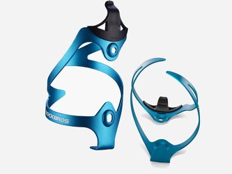 RockBros 2017-11ABL držák na kolo na hliníkovou láhev na láhev Modrý