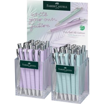 Kuličkové pero Faber-Castell Poly Ball stojánek, 24 ks