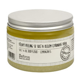 Sefiros Tělový peeling se solí a olejem Citronová tráva (Salt & Oil Bodyscrub) 300 ml woman