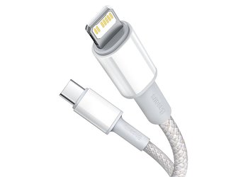 2m Baseus kabel USB-C Type C to Lightning PD 20W White