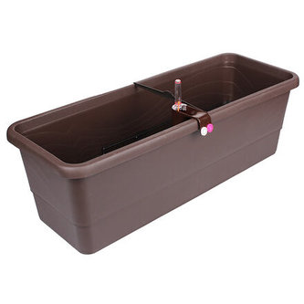 Gardenie Smart samozavlažovací truhlík hnědá délka 80 cm