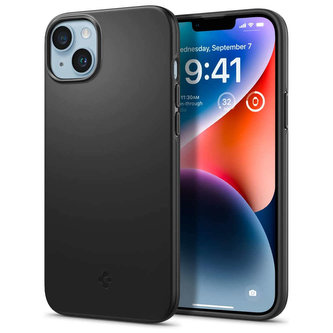 Etui obudowa kryt Spigen Thin Fit pro Apple iPhone 14 Black