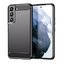 Pouzdro na telefon Carbon Case pro Samsung Galaxy S23 pružný silikonový karbonový kryt černý