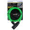 Dunlop - Zámek na kolo se spirálovým klíčem 65 cm (zelený)