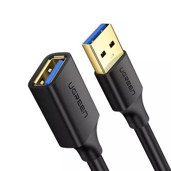 UGREEN kabel USB 3.0 (samec) - USB 3.0 (samec) adaptérový kabel 2 m černý (US129 10373)