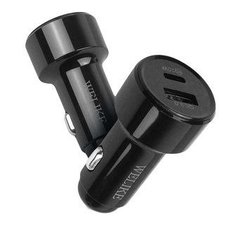 QC3.0 USB-C PD20W 3,4A USB nabíječka do auta Černá