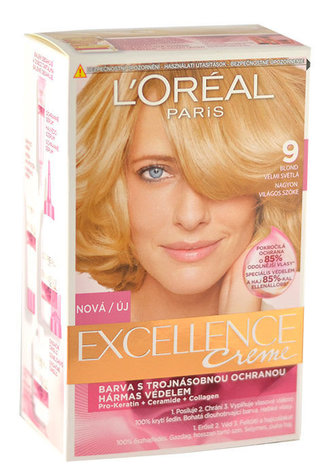 L´Oréal Paris Permanentní barva na vlasy Excellence Creme Permanentní barva na vlasy Excellence Creme - Odstín 9 blod velmi světlá woman