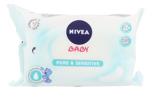 Nivea Čisticí ubrousky Pure & Sensitive Baby 63 ks child