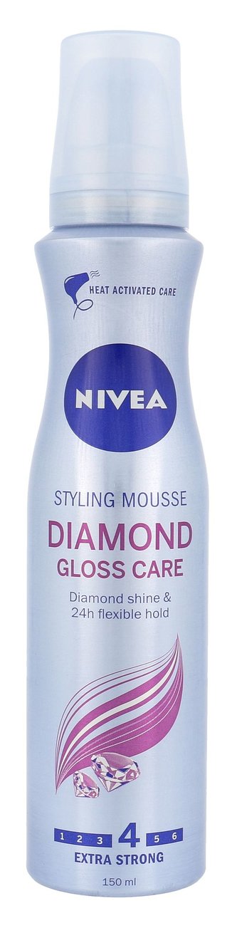 Nivea Pěnové tužidlo Diamond Gloss Care (Styling Mouse) 150 ml woman