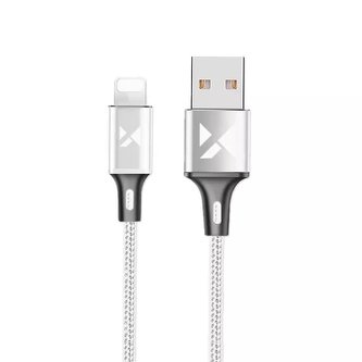 Wozinsky kabel USB kabel - Lightning 2,4A 1m bílý (WUC-L1W)