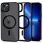 Etui Magmat MagSafe pro Apple iPhone 14 Black/Clear