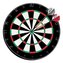 Šipky s terčem XQ-MAX 2cm flocked Dartboard - SET