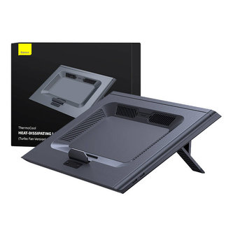 Chladicí stojan pro notebook Baseus ThermoCool, nastavitelný (stříbrný)