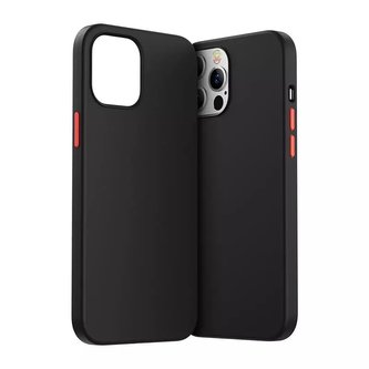 Ochranné pouzdro Joyroom Color Series pro iPhone 12 Pro / iPhone 12 Black (JR-BP799)
