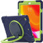 Pouzdro X-Armor pro Apple iPad 10.2 2019/2020/2021 Navy / Lime