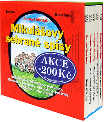 Komplet 5ks Mikulášovy sebrané spisy