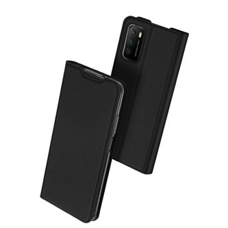 Flipové pouzdro DucDucis SkinPro pro Xiaomi Redmi 9T / Poco M3 Black