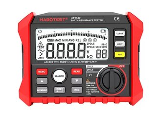 Habotest HT2302 Digitální tester zemního odporu