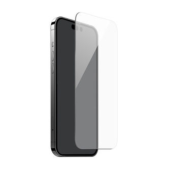 PURO Anti-Bacterial Tempered Glass - Tvrzené ochranné sklo s antimikrobiální ochranou pro iPhone 15 Plus