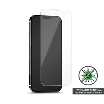 Antibakteriální ochranné tvrzené sklo PURO s antibakteriální ochranou pro iPhone 12 Mini Screen