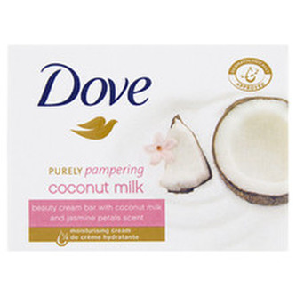 Dove Krémová tableta Purely Pampering s vůní kokosového mléka a jasmínu (Beauty Cream Bar) 100 g woman